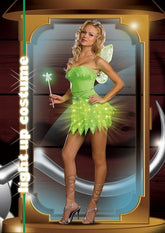 Radiant Fairy-Themed Bright Sprite Costume - Enchanting Nights Await Fancy Dress Ups